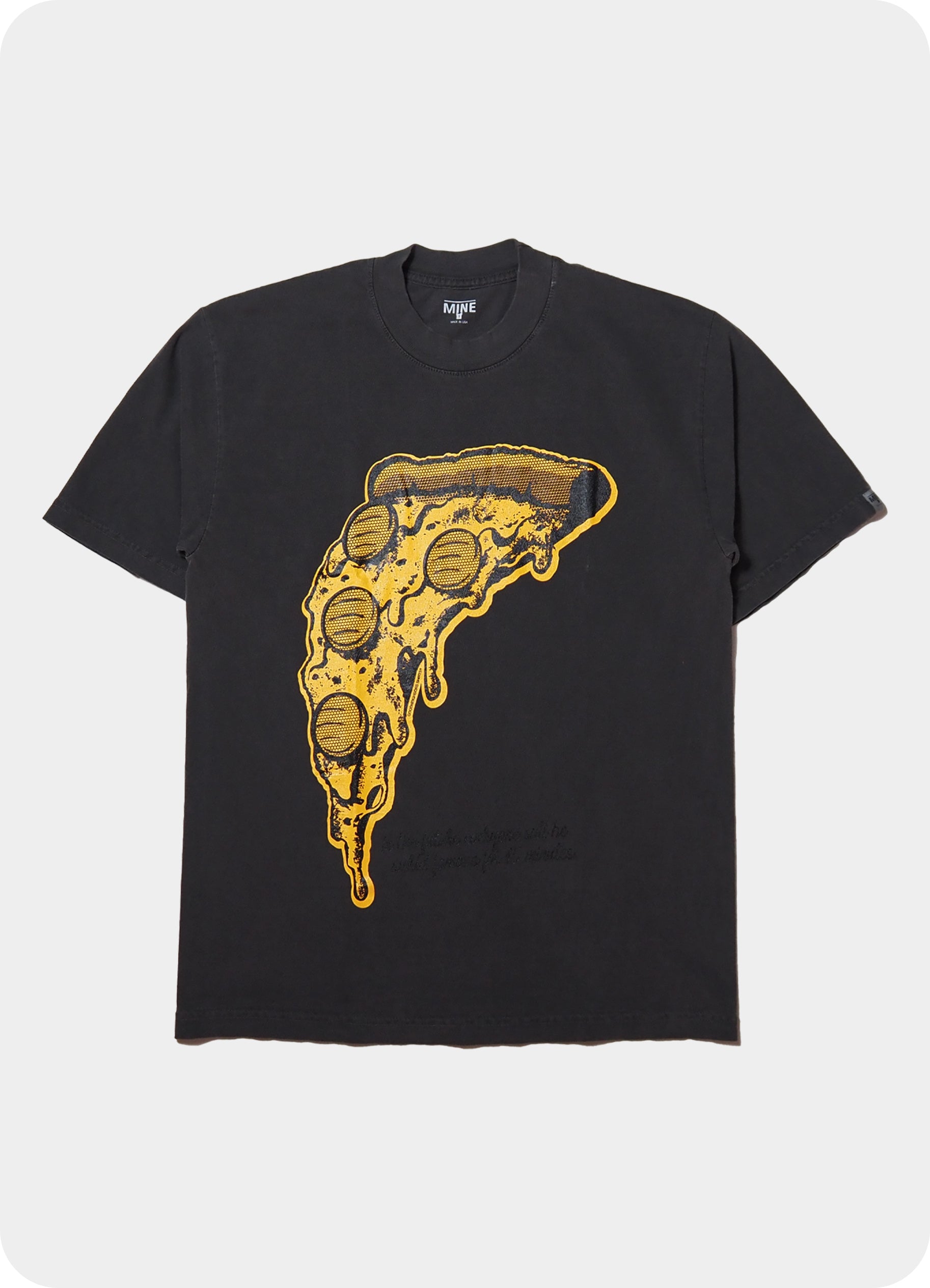 MINE USA Pizza Tee [MGS-007]