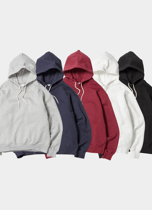 Heavy Hooded Sweatshirt -Seam Pocket- [KN-HS-SP-01]