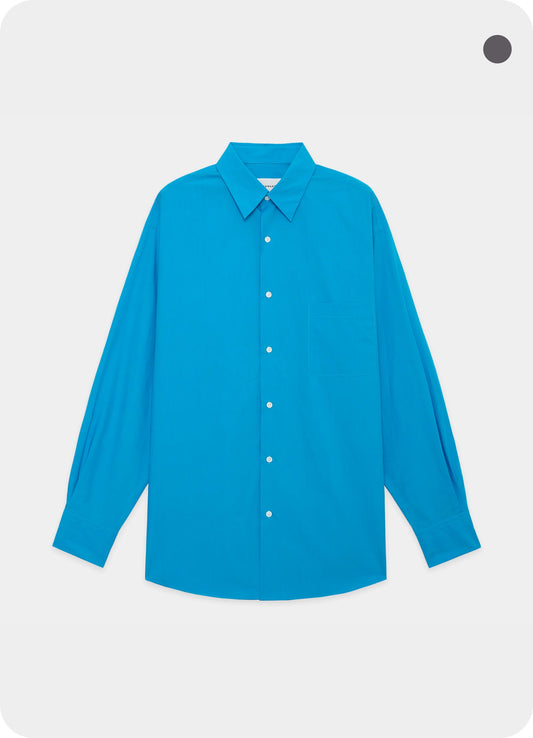 COMFORT FIT SHIRT -ORGANIC GIZA TYPEWRITER-[A25B01SH01C]