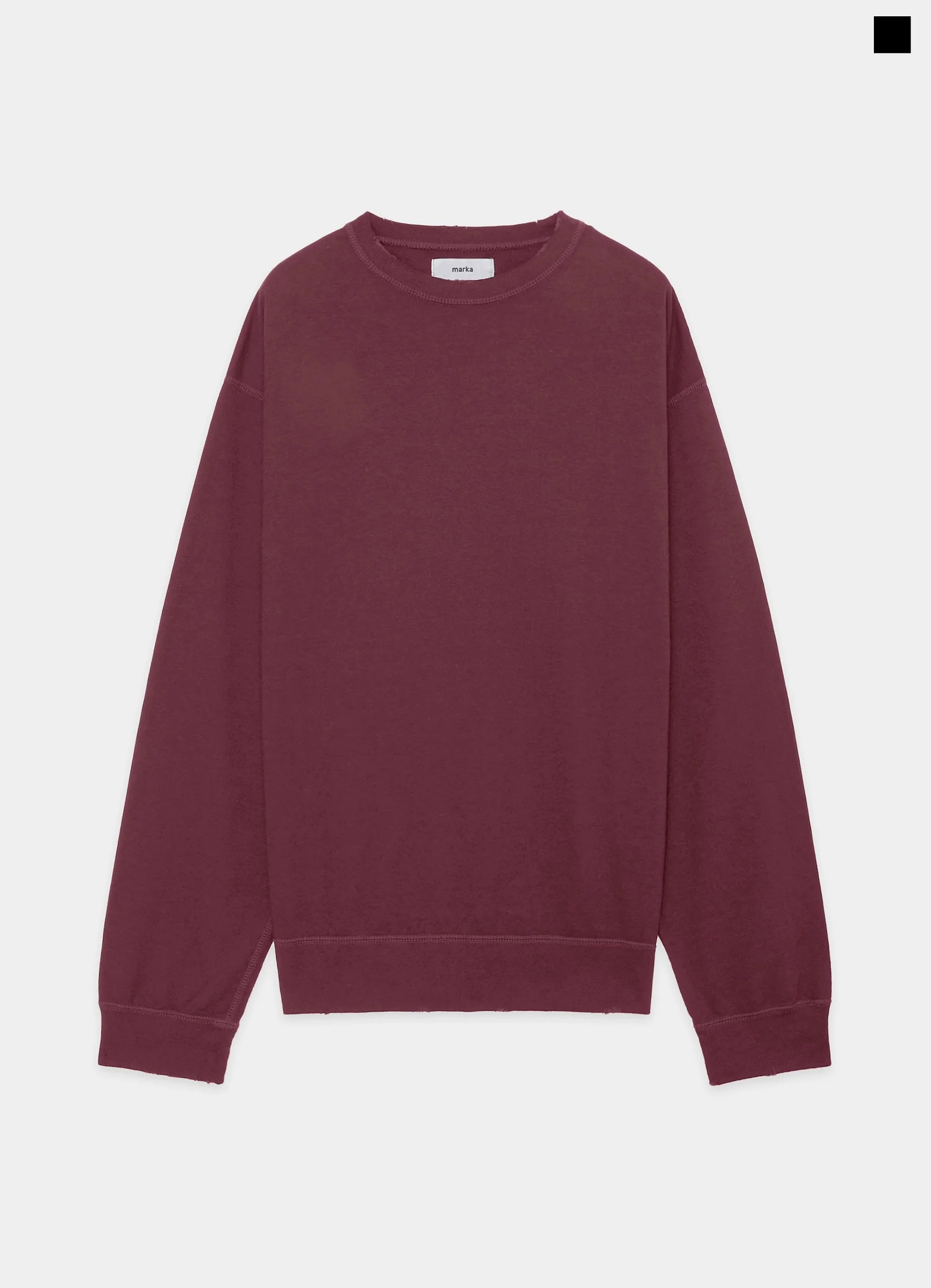" Last 1 "CREW NECK -オーガニックコットンインレイ-