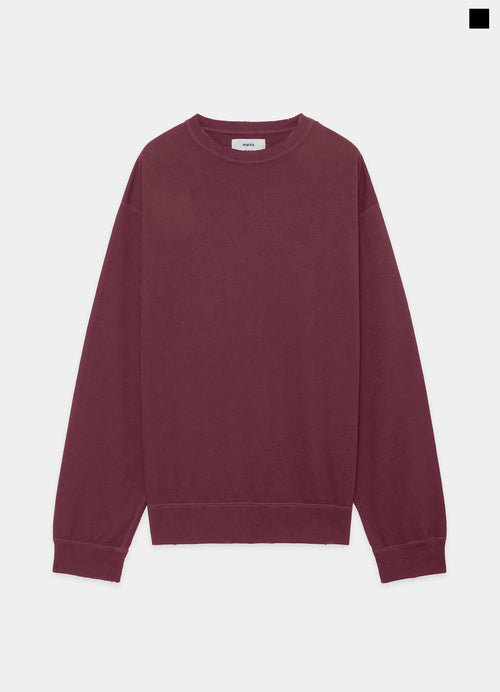 " Last 1 "CREW NECK -オーガニックコットンインレイ-[M24A-14CS02C]