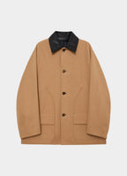 Chasseur Jacket -Organic Cotton Duck- [A26C08BL01C]