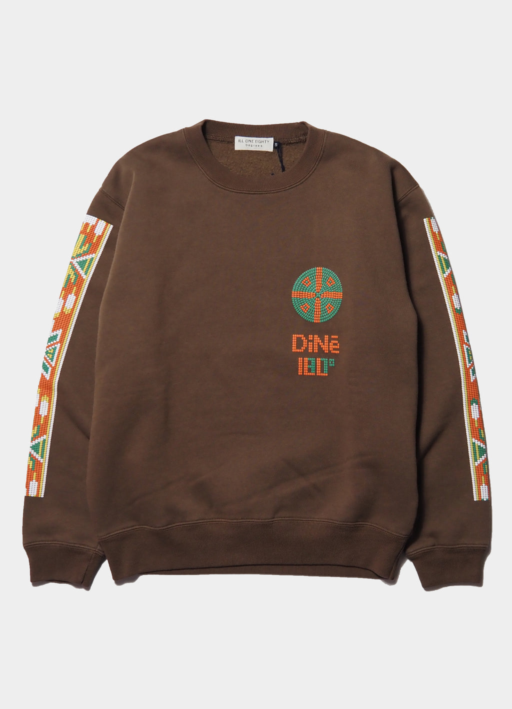 " Last 1 ""DINE"SWEAT SHIRT [ILL242-16B]