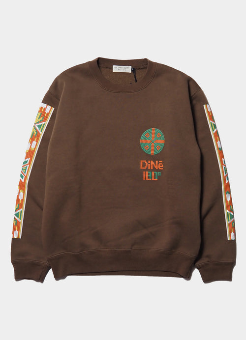 " Last 1 ""DINE"SWEAT SHIRT [ILL242-16B]