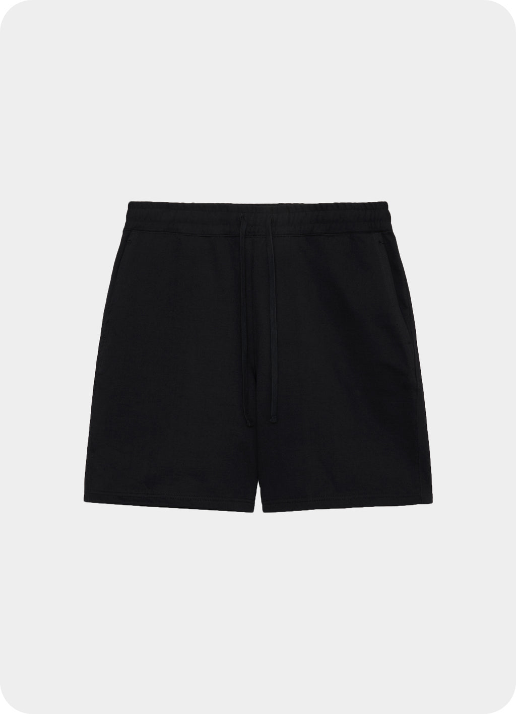GYM SHORTS -Organic Cotton Heavy Fleece-[A26A09PT02B]