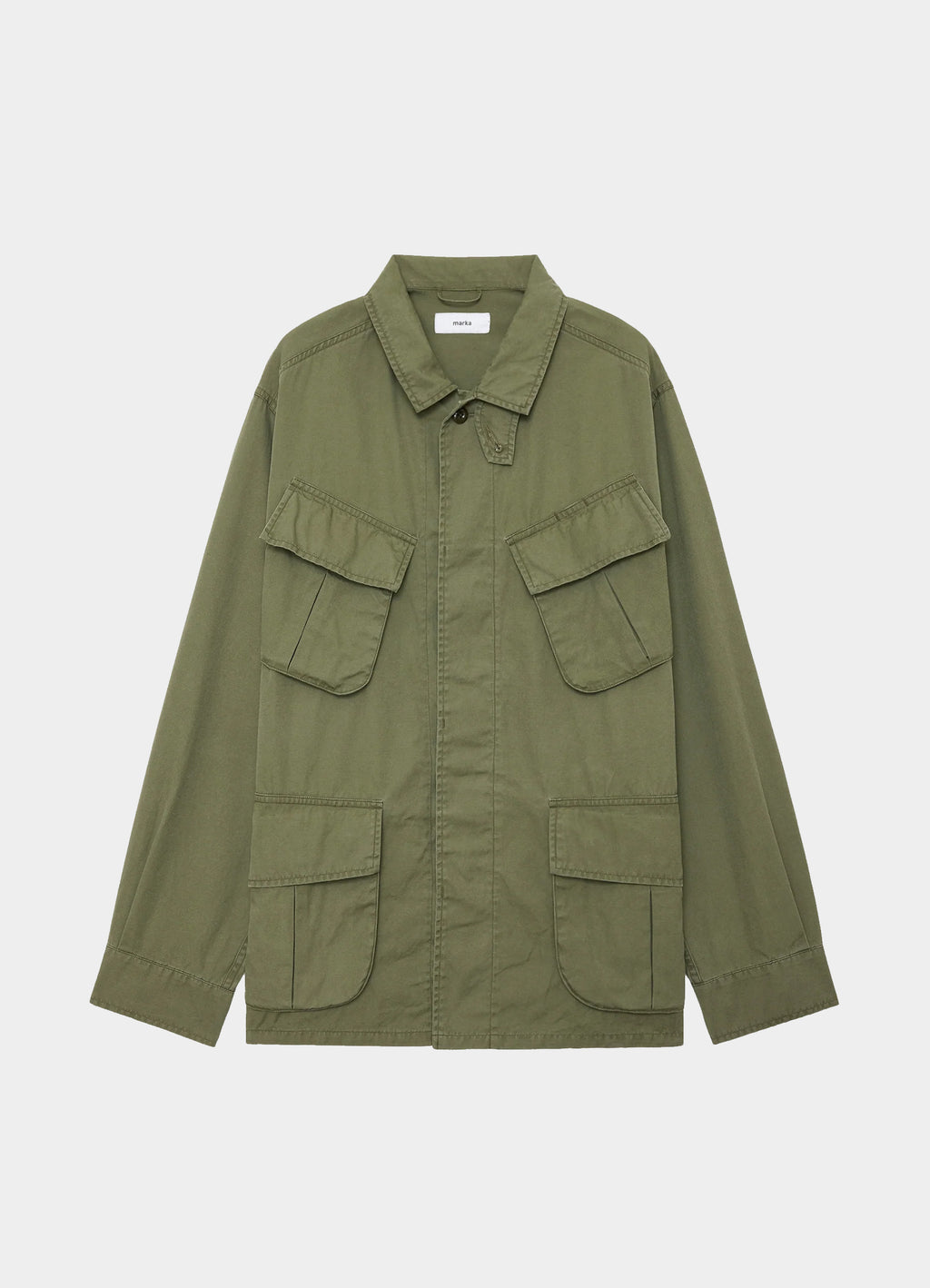 JUNGLE FATIGUE JACKET -ORGANIC COTTON WEATHER CLOTH-[M25A05BL01C]