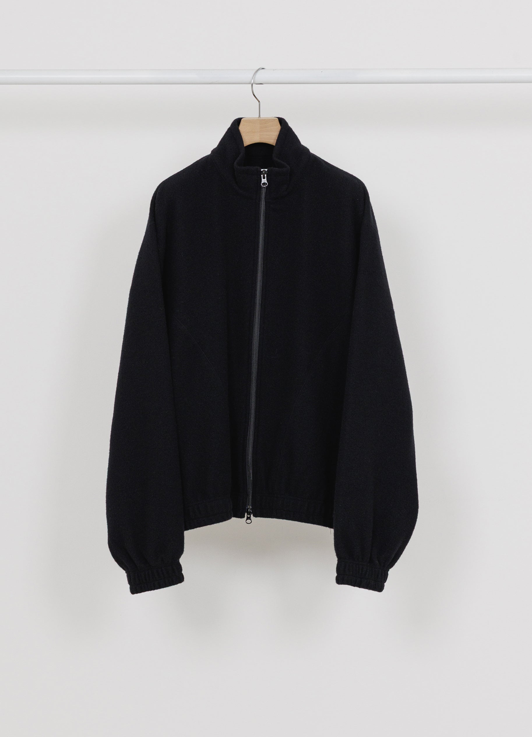 TRACK JACKET -SUPER 130s WOOL NAPPING-