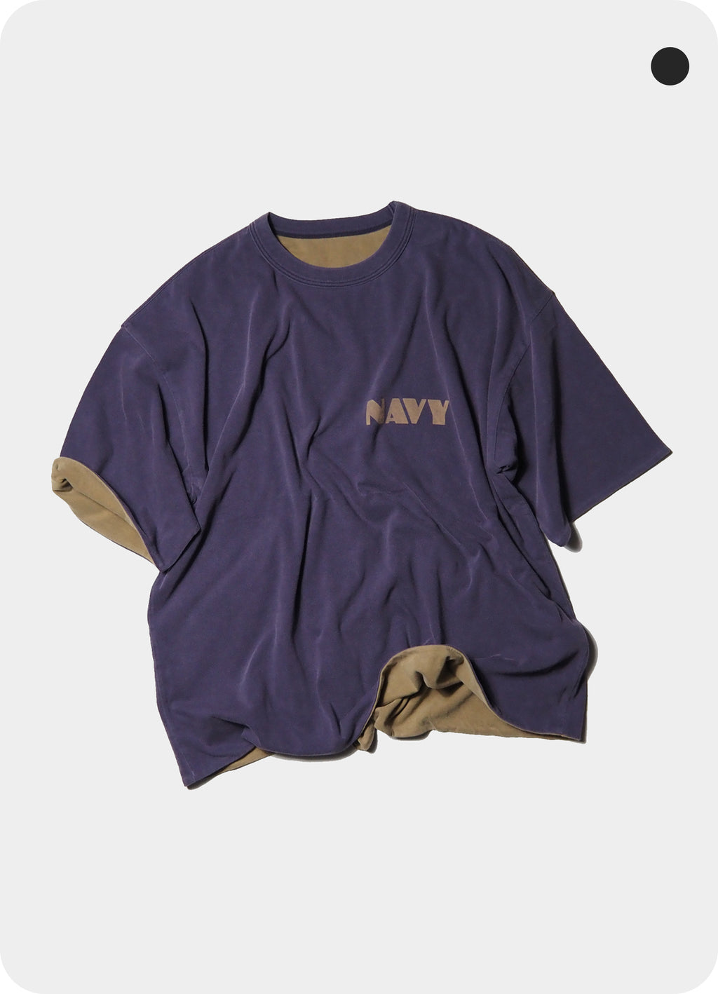 SP加工 40/-天竺 リバーシブルT(NAVY) [RN28369102]<SALE>
