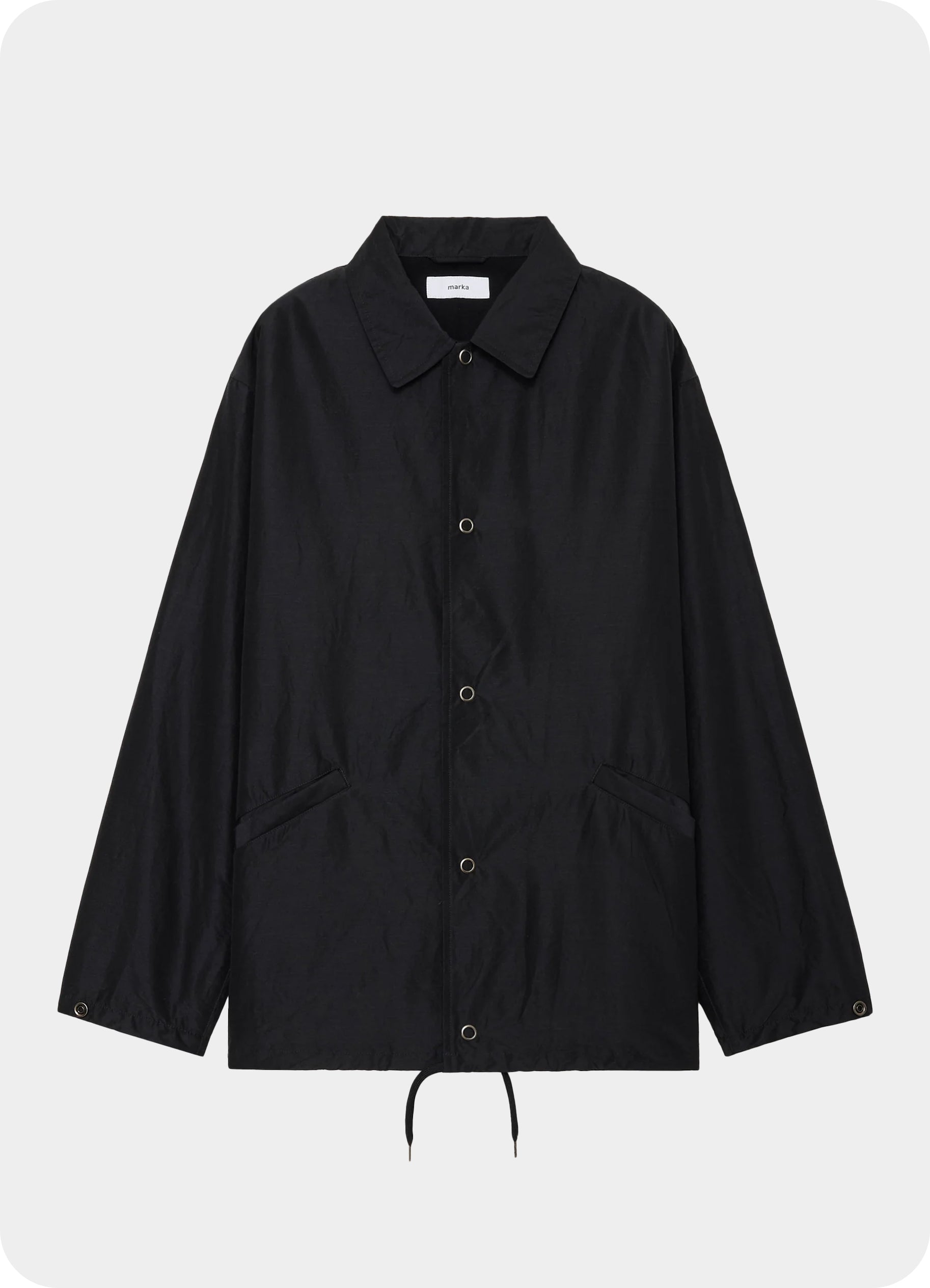 Coach Jacket -Wool Silk High Count Typewriter-[M25C08BL02C]