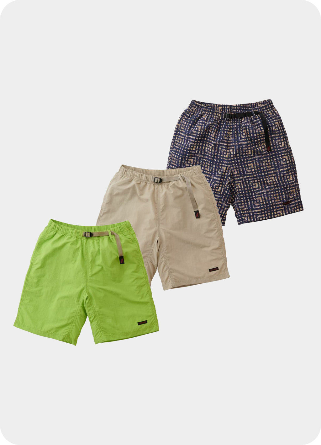 NYLON PACKABLE G-SHORT [G4SM-P146]