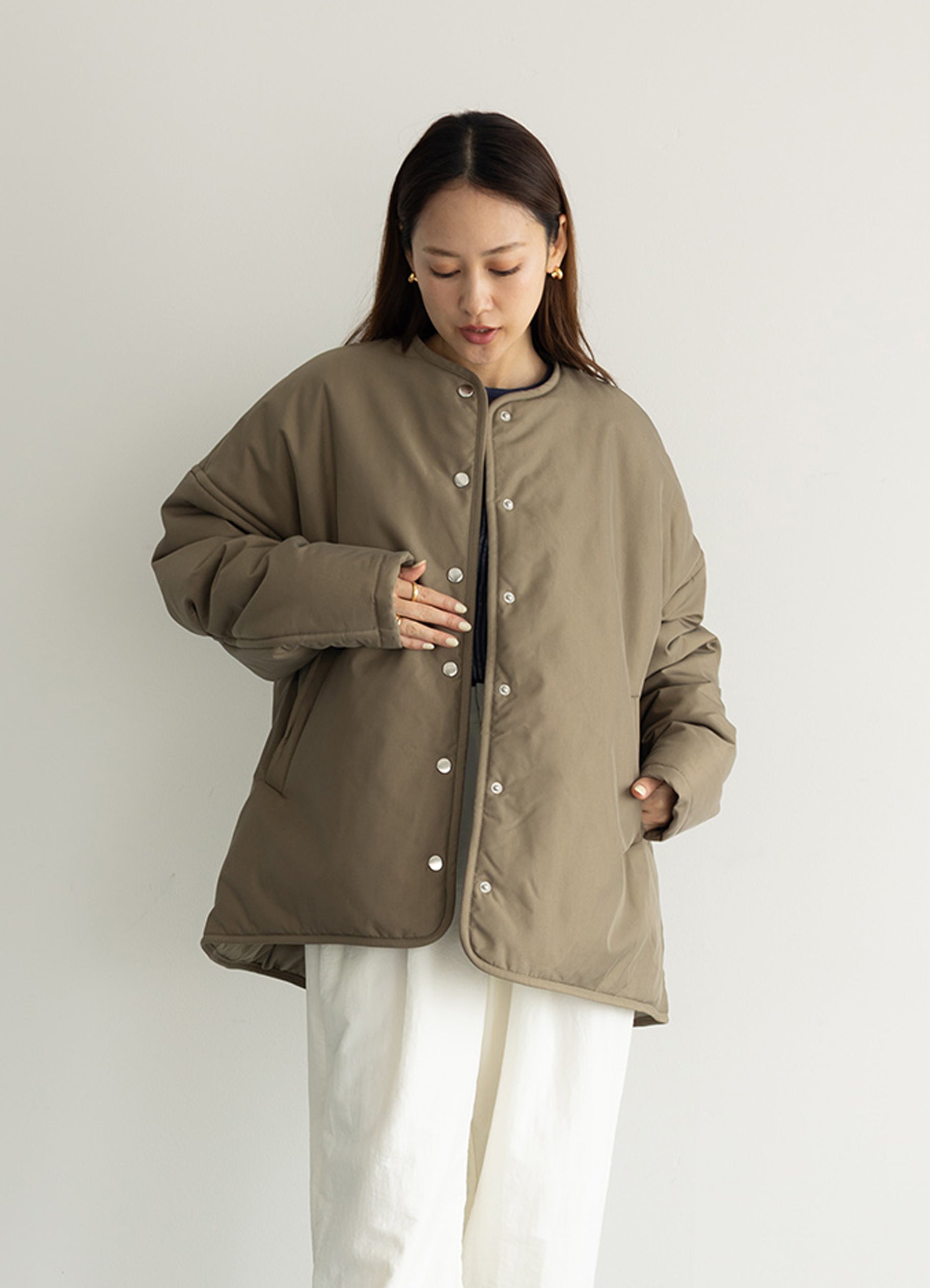 WOMEN) CAVEZA ROSSO(カベサロッソ) / ボーダーリラックスロンT