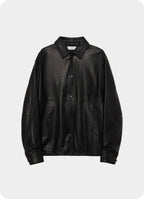 LEATHER COACH JACKET -SHEEP LEATHER- M26A02BL01C