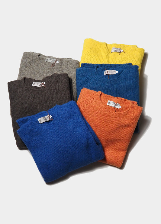 NOR’EASTERLY(ノアイースターリー) / 2PLY RAGLAN CREW (MEN) [#21-001W]-Lism Select