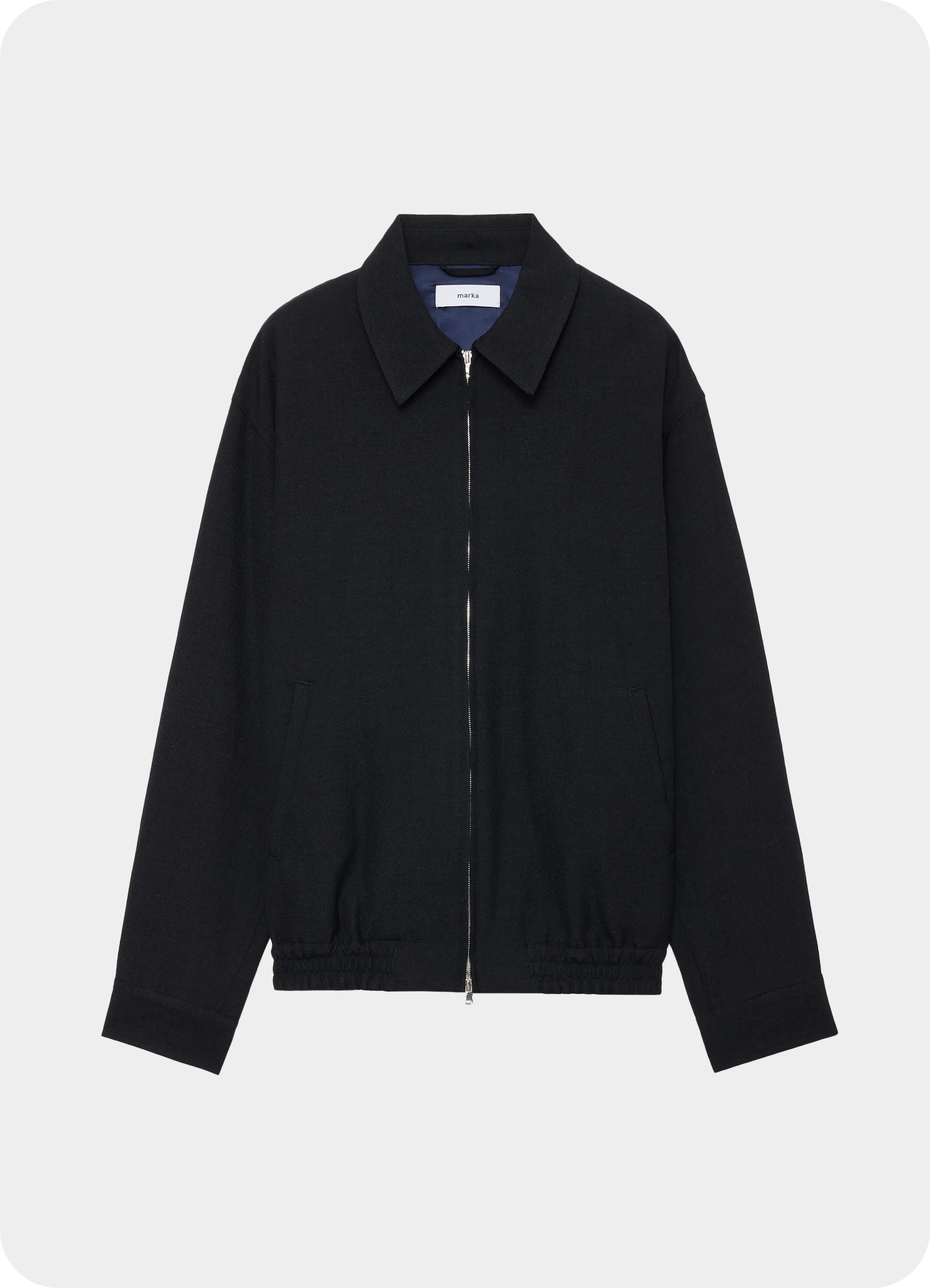 Sports Jacket -Tumbled Wool Serge-[M25C12BL01C]