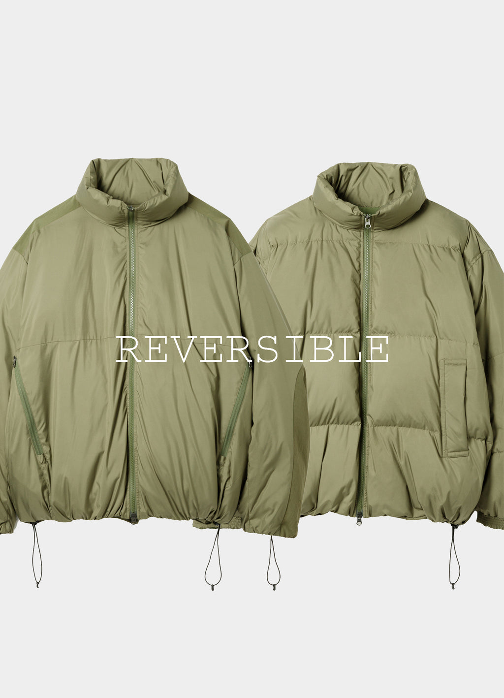 Reversible Down Jacket [60424WA06-OW]