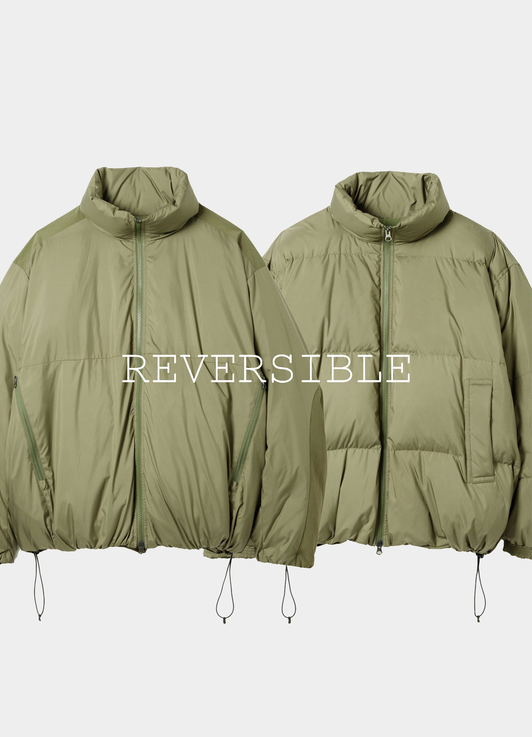 Reversible Down Jacket [60424WA06-OW]