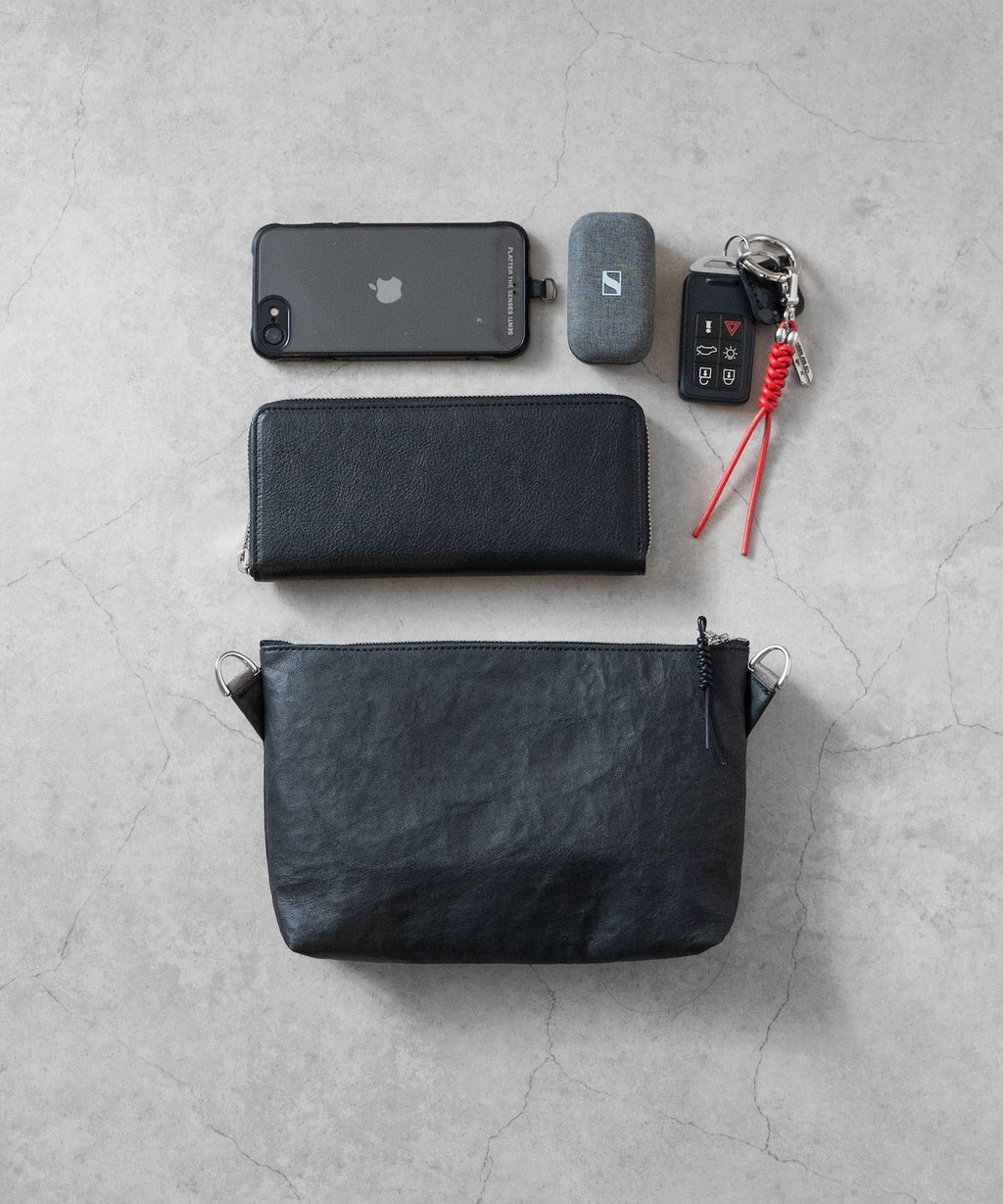 Dyneema® Leather 2WAY SACOCHE / #3033