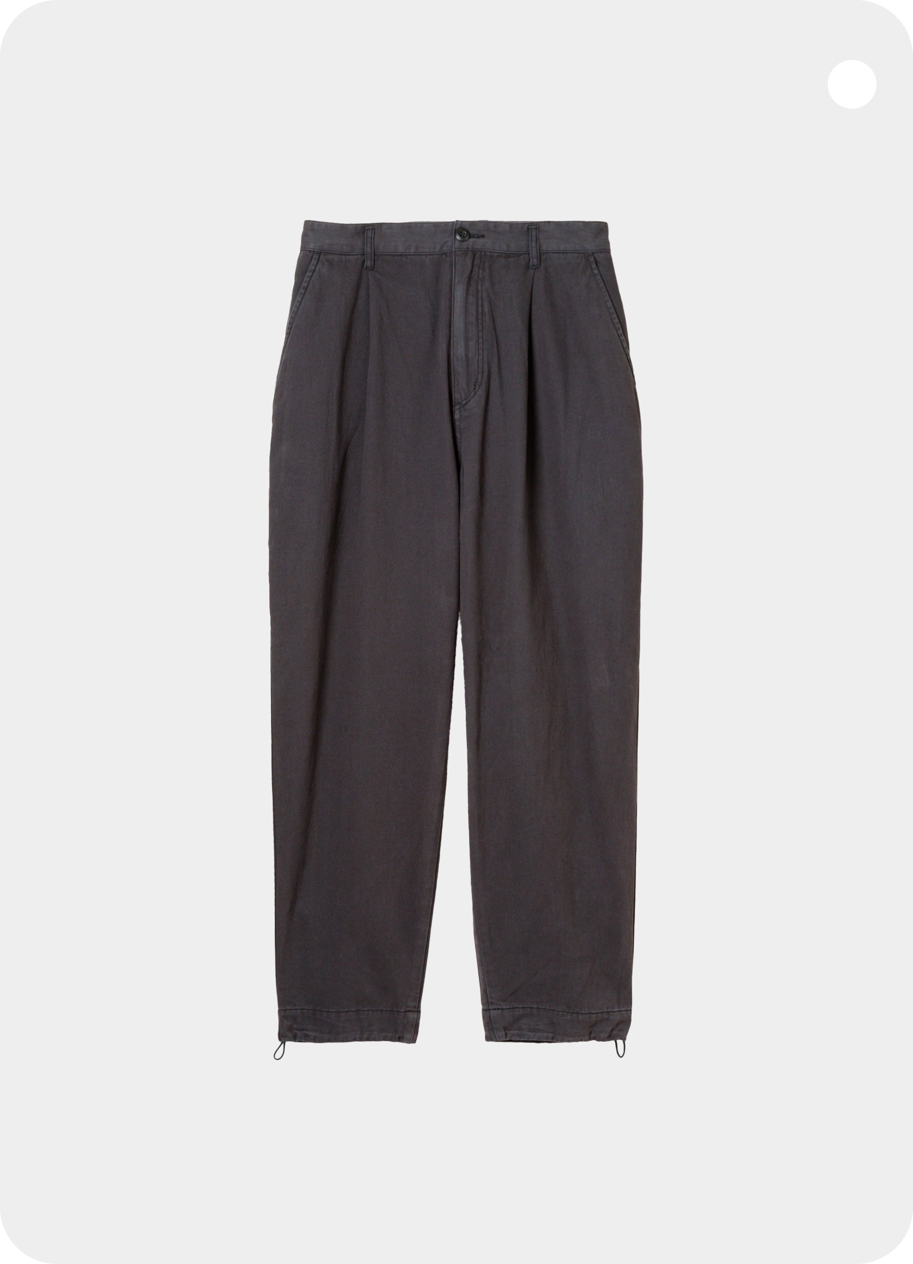Vintage Chino Tuck Pants Overdyed [60425PS02-BT]