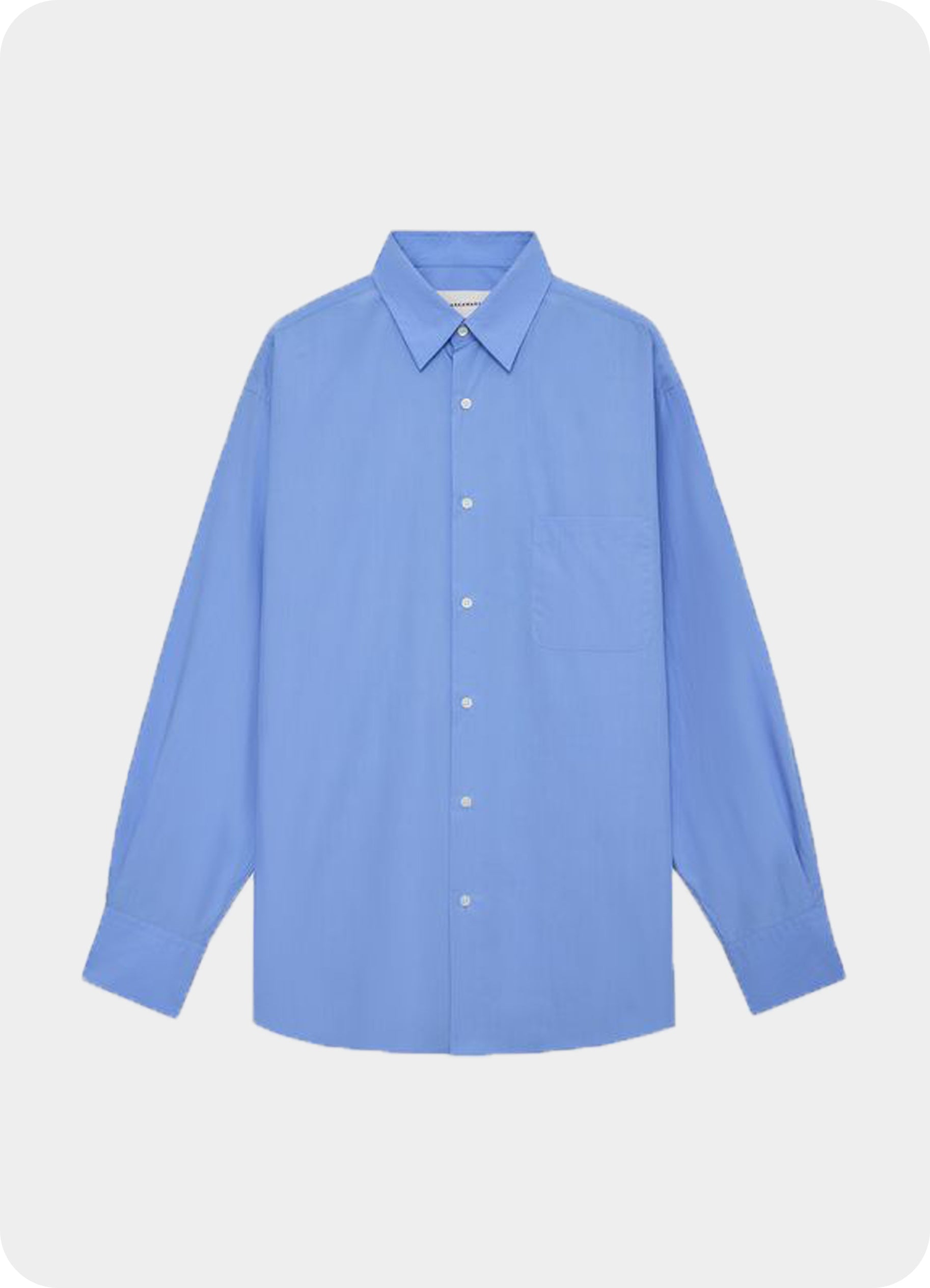 COMFORT FIT SHIRT -ORGANIC GIZA TYPEWRITER-