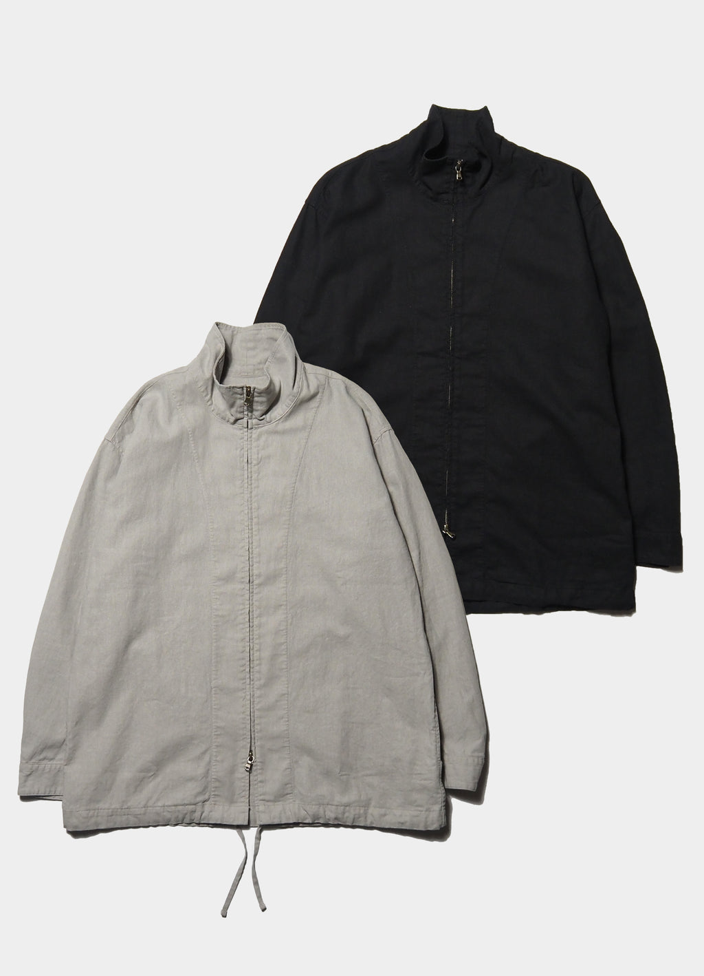 ALBERT ZIP SHIRCKET "SOLID"  [24SP-16022SD]<SALE>