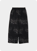 WIDE CYLINDER FIT EASY PANTS -CUPRO SILK LAWN-[M26B07PT01C]