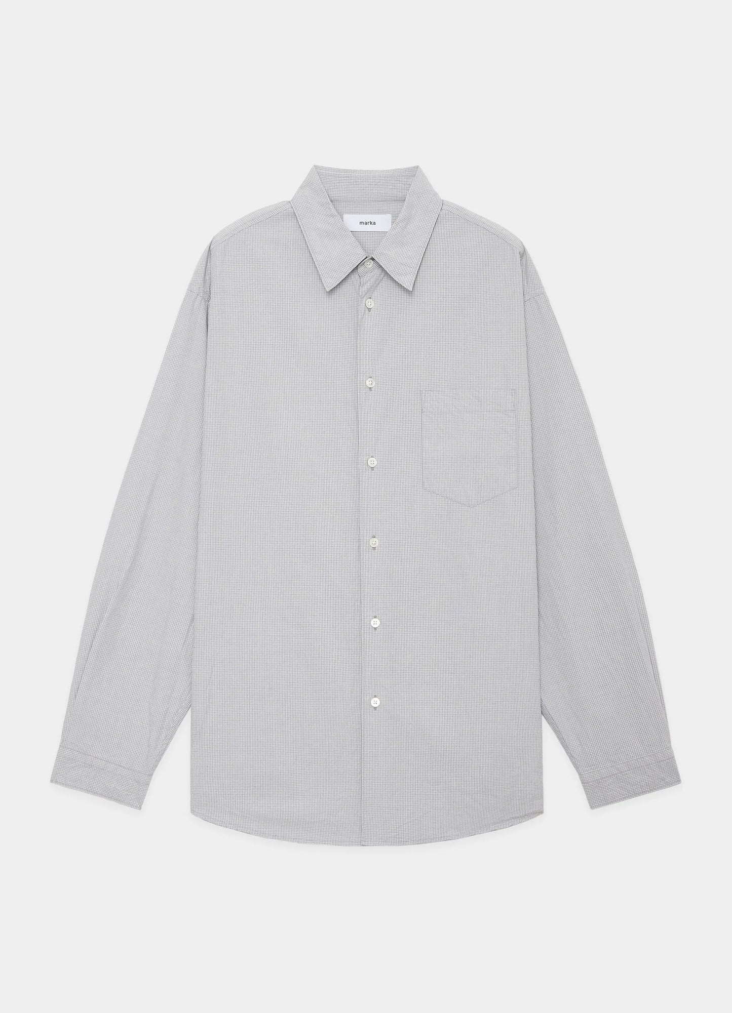 CHECK SHIRT -オーガニックコットンタイプライター-[M24C12SH01C]