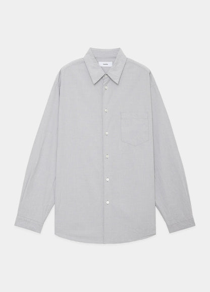 CHECK SHIRT -オーガニックコットンタイプライター-[M24C12SH01C]