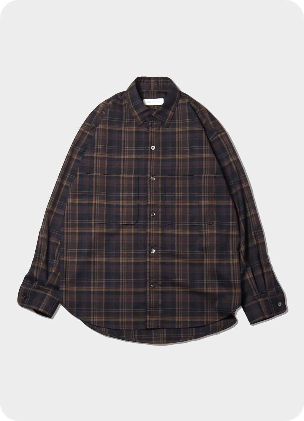 ANDREW L/S SHIRTS "check" [26FW-11081CH]