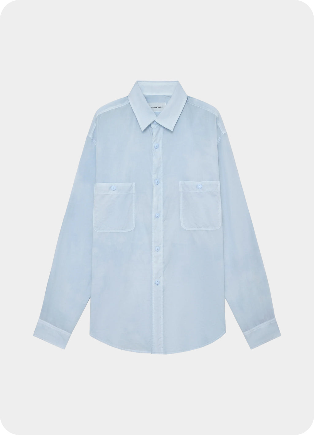 Two Pocket Work Shirt -Organic Cotton 90/1 Loan-[A26A23SH02C]