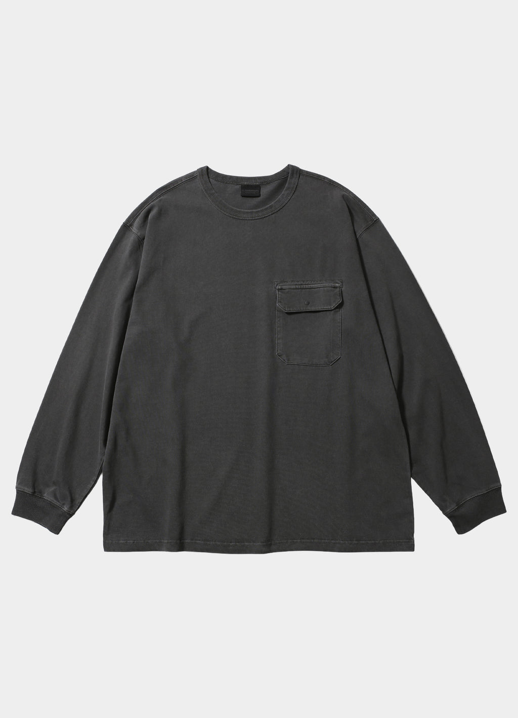 DYED POCKET LONG SLEEVE TEE [HOD26-02-TS002]