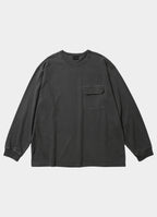 DYED POCKET LONG SLEEVE TEE [HOD26-02-TS002]