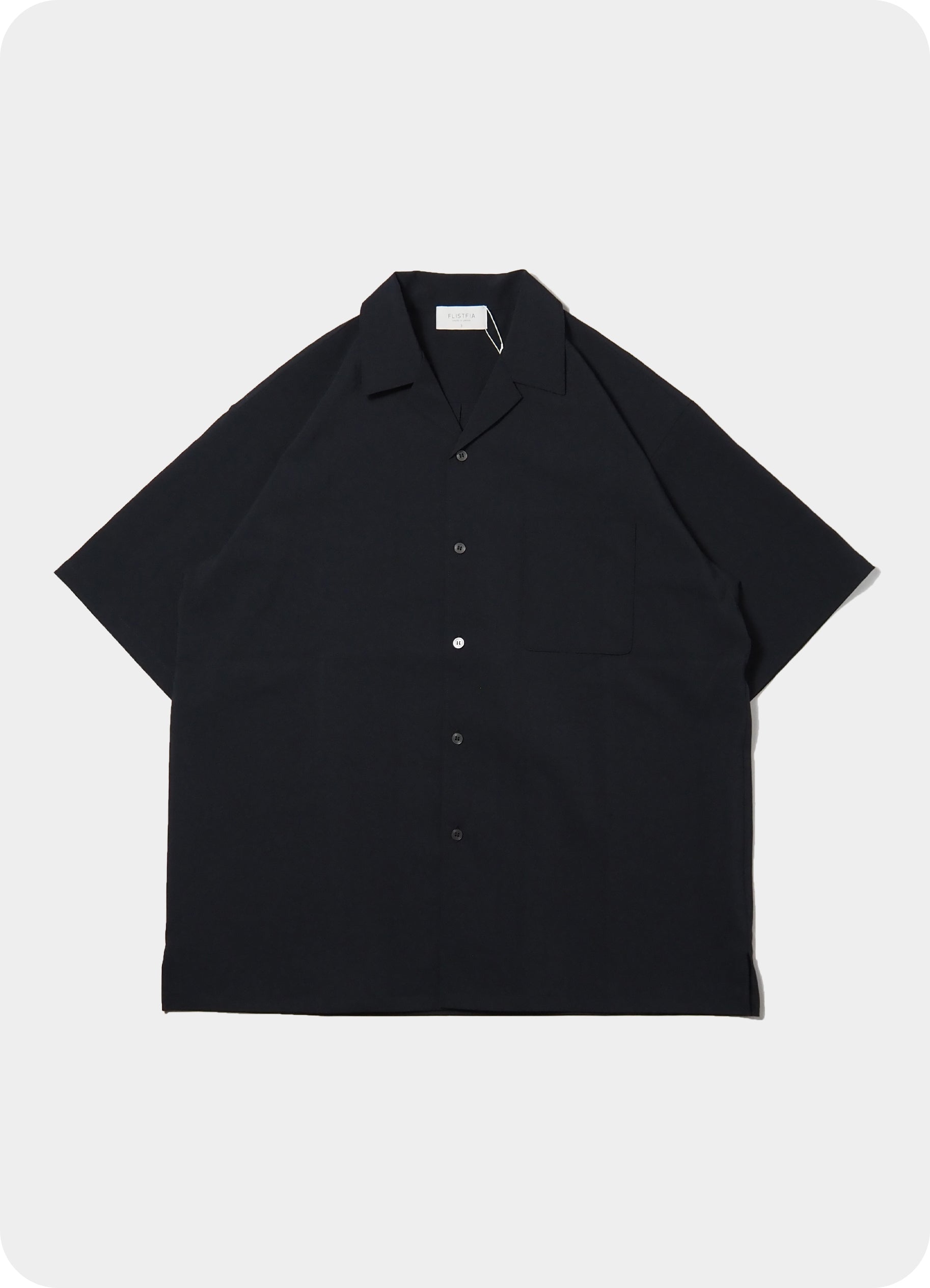 Open Collar Short Sleeve Shirts