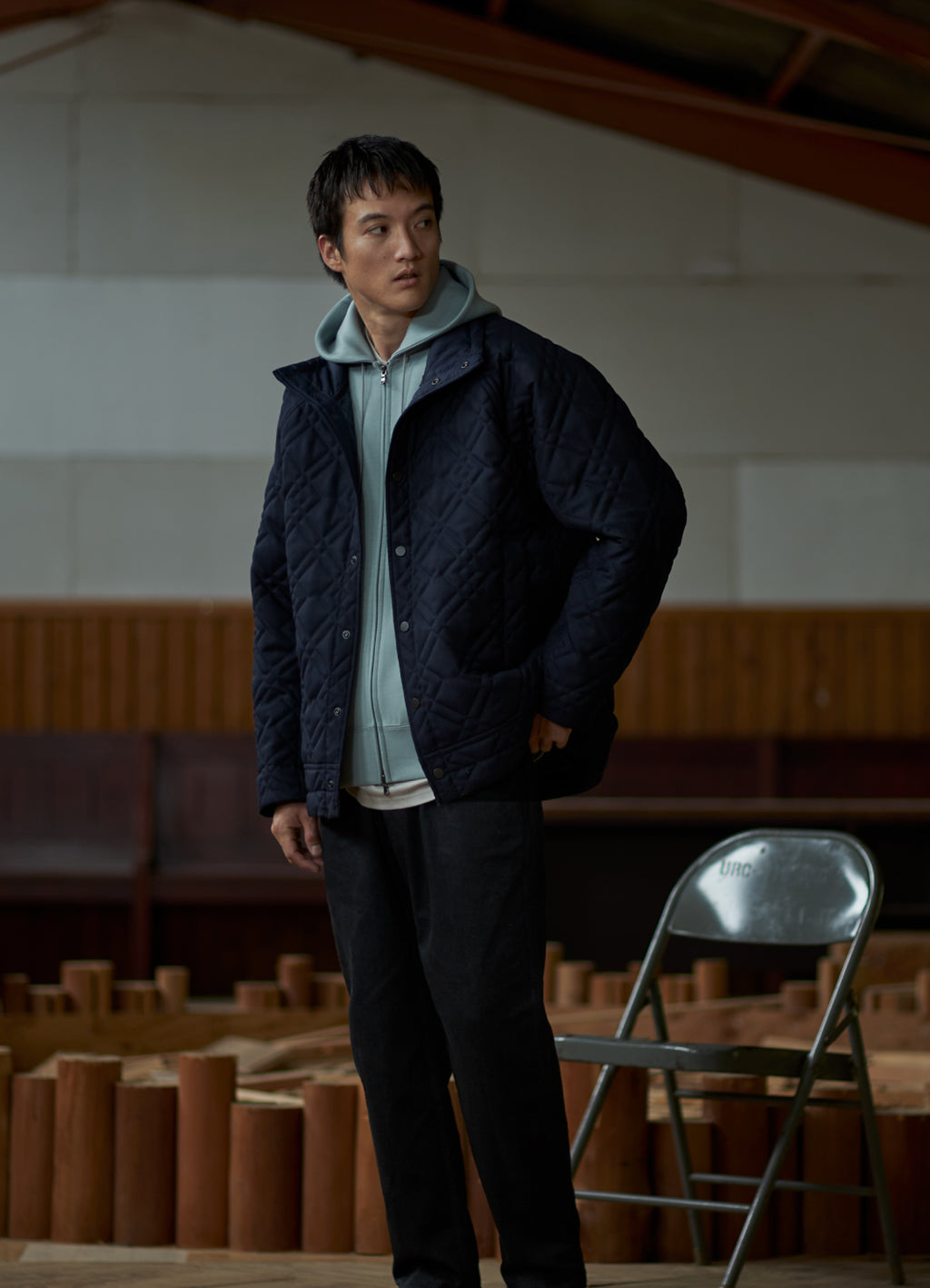 SCHMITT QUILT JUMPER [23FW-17101]