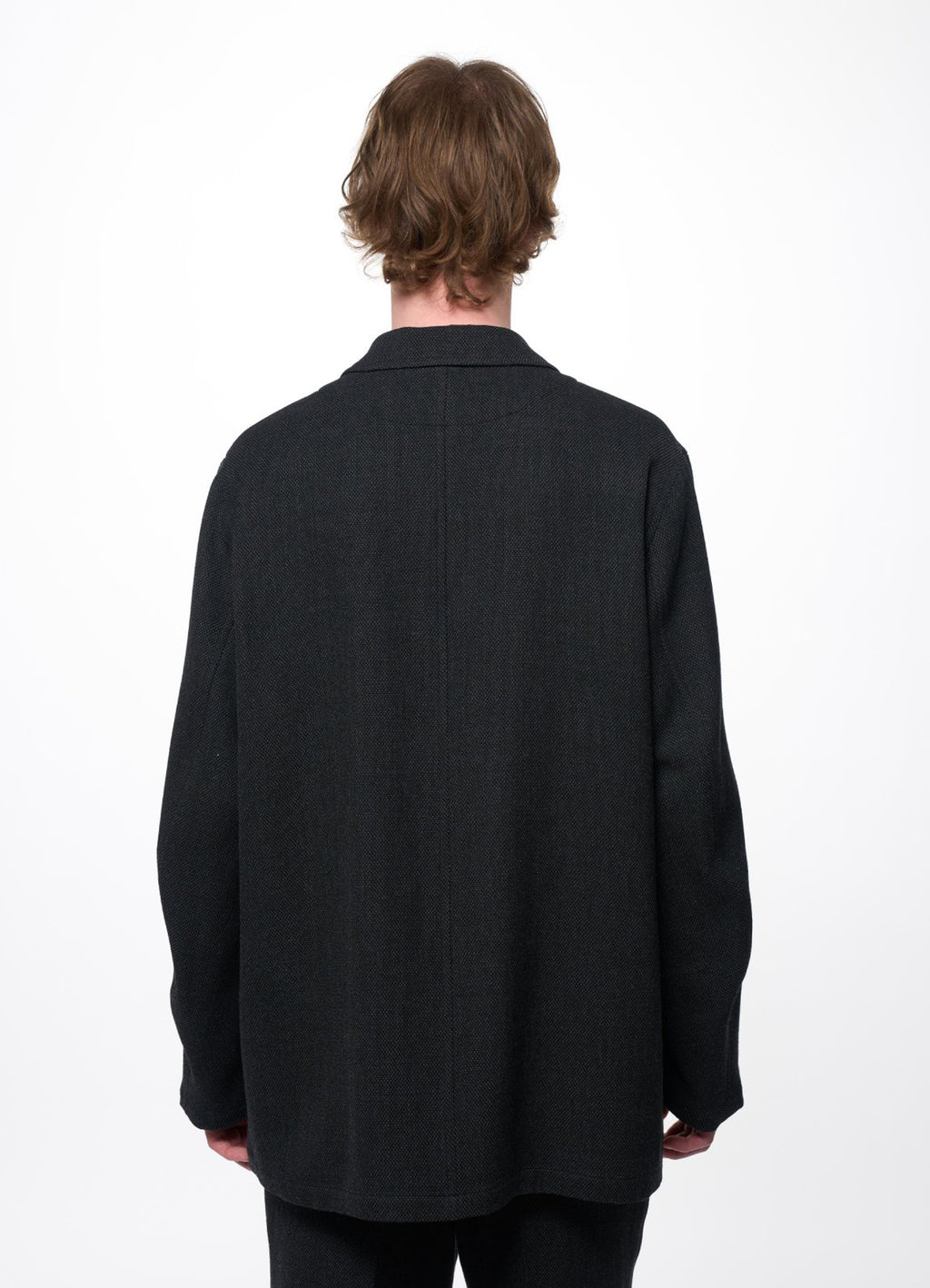 Stroll Around Jacket -Tumbled Wool Serge-[M26C10JK01C]