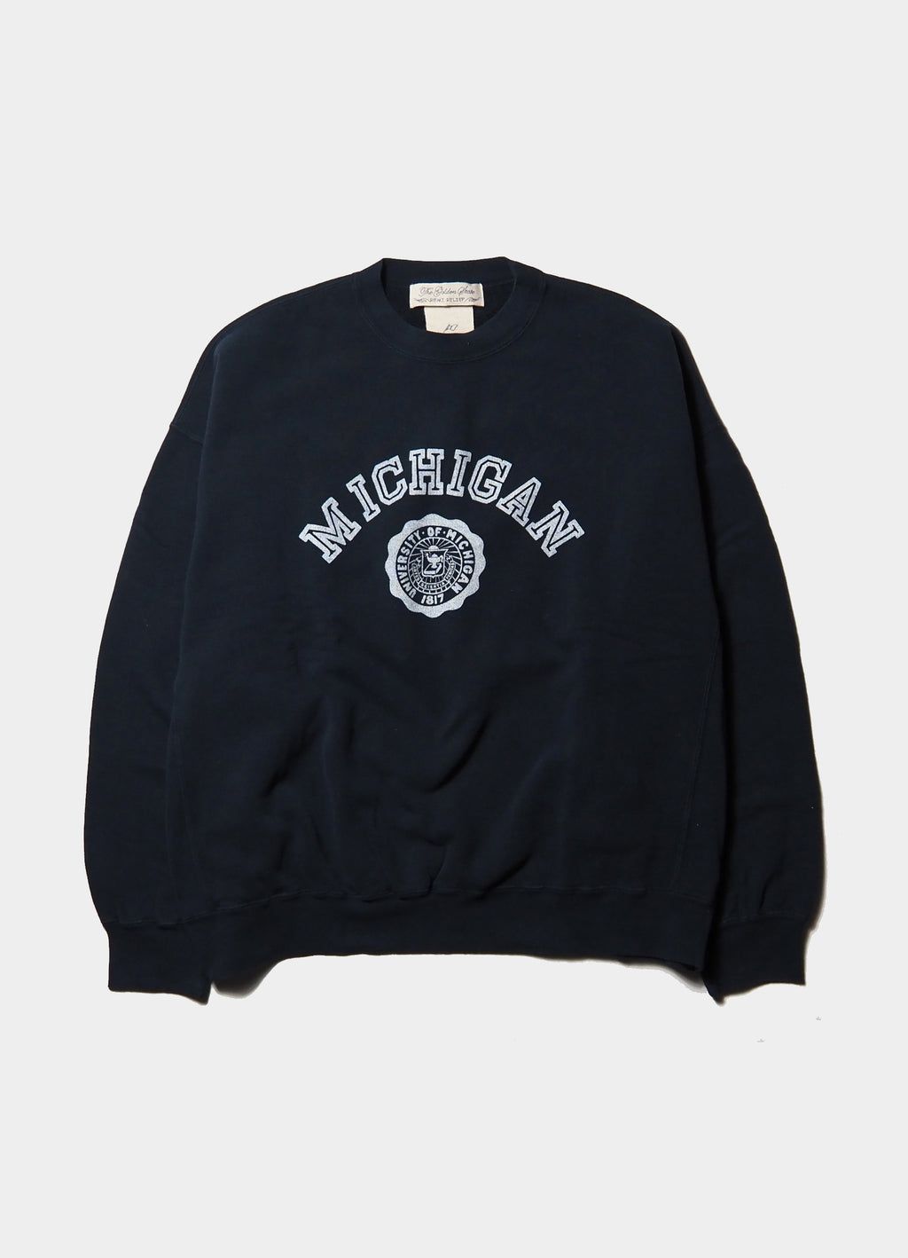 SP加工3飛び裏毛クルー(MICHIGAN) [RN27353102]<SALE>