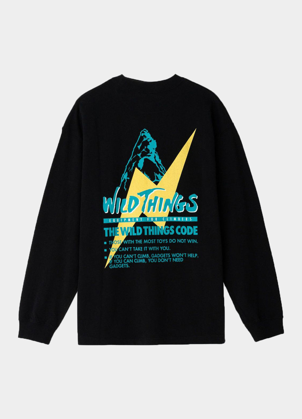 MOUNTAIN L/S TEE [WT242-30]<SALE>