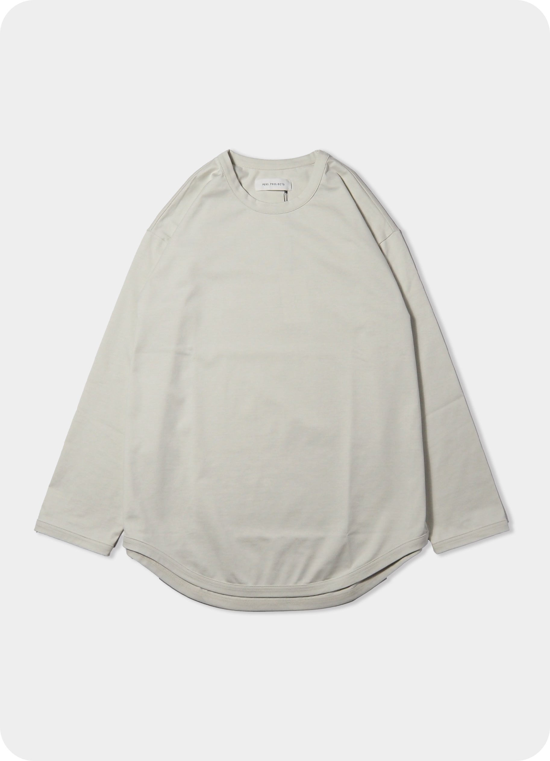 RILEY L/S C/N ROUND TEE