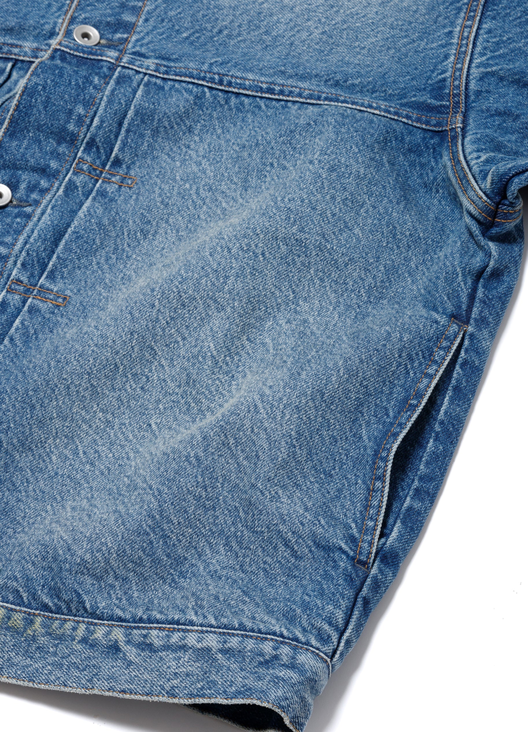 Damaged Denim Jacket - Easy Fit [DS-DDJSEF-02]