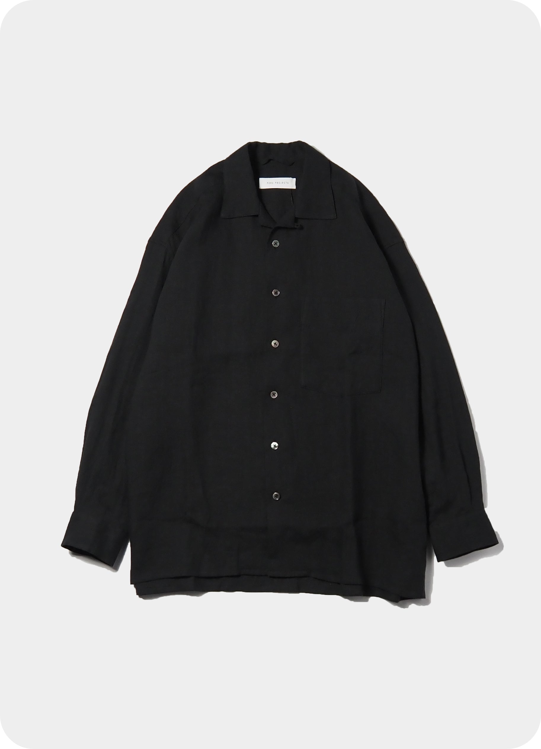 VICTOR L/S WIDE FIT SHIRTS "SOLID"