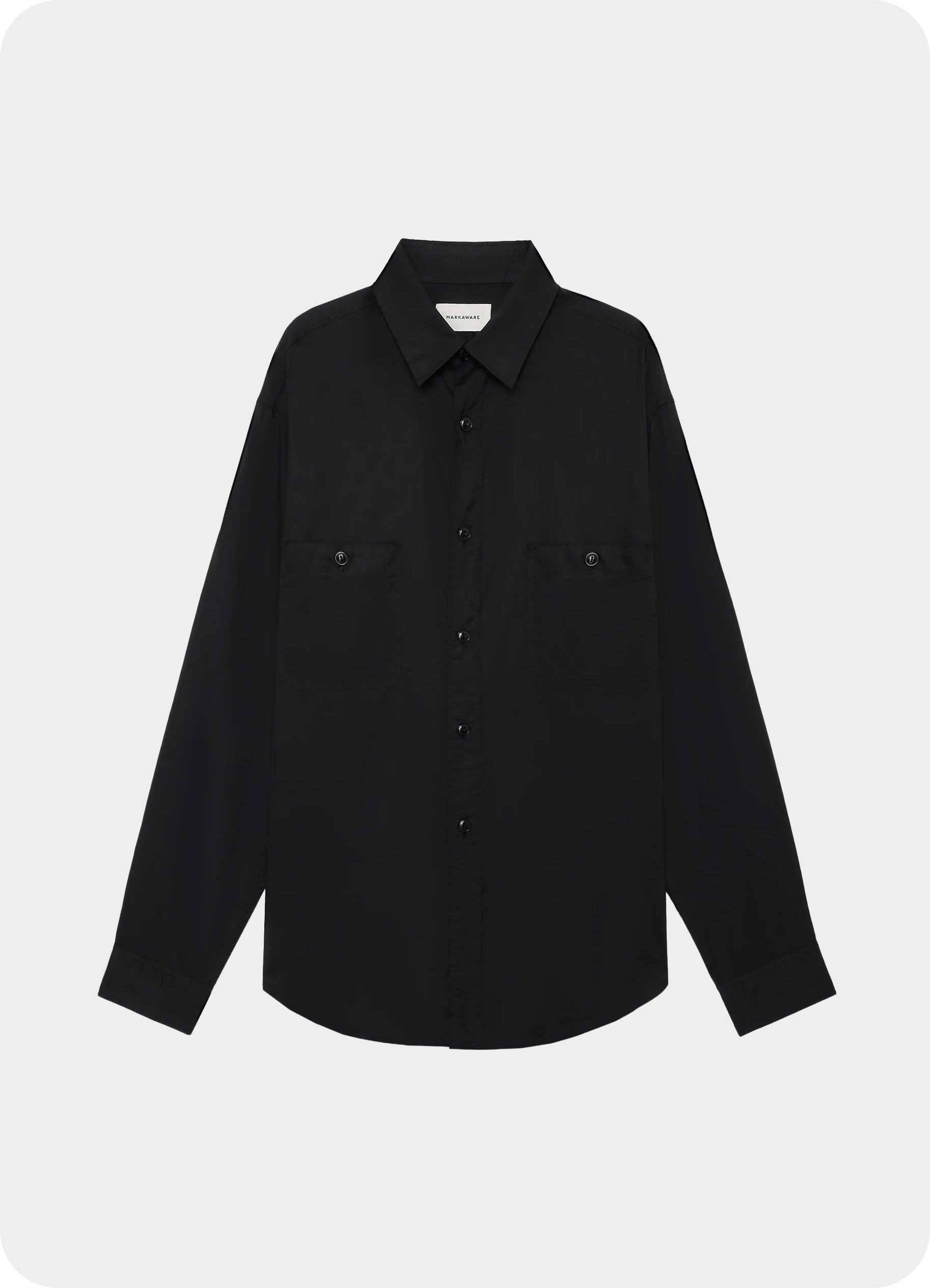 Two Pocket Work Shirt -Organic Cotton 90/1 Loan-[A26A23SH02C]