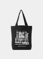 Cafe Sketch Canvas Tote [BBX64560]
