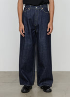 BAGGY JEANS -ORGANIC COTTON 13.5oz SELVEDGE DENIM-[M26A10PT01C]