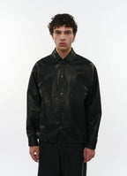 LEATHER COACH JACKET -SHEEP LEATHER- M26A02BL01C