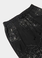 WIDE CYLINDER FIT EASY PANTS -CUPRO SILK LAWN-[M26B07PT01C]