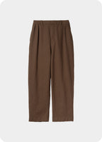 Wool Tuck Pants - Washed