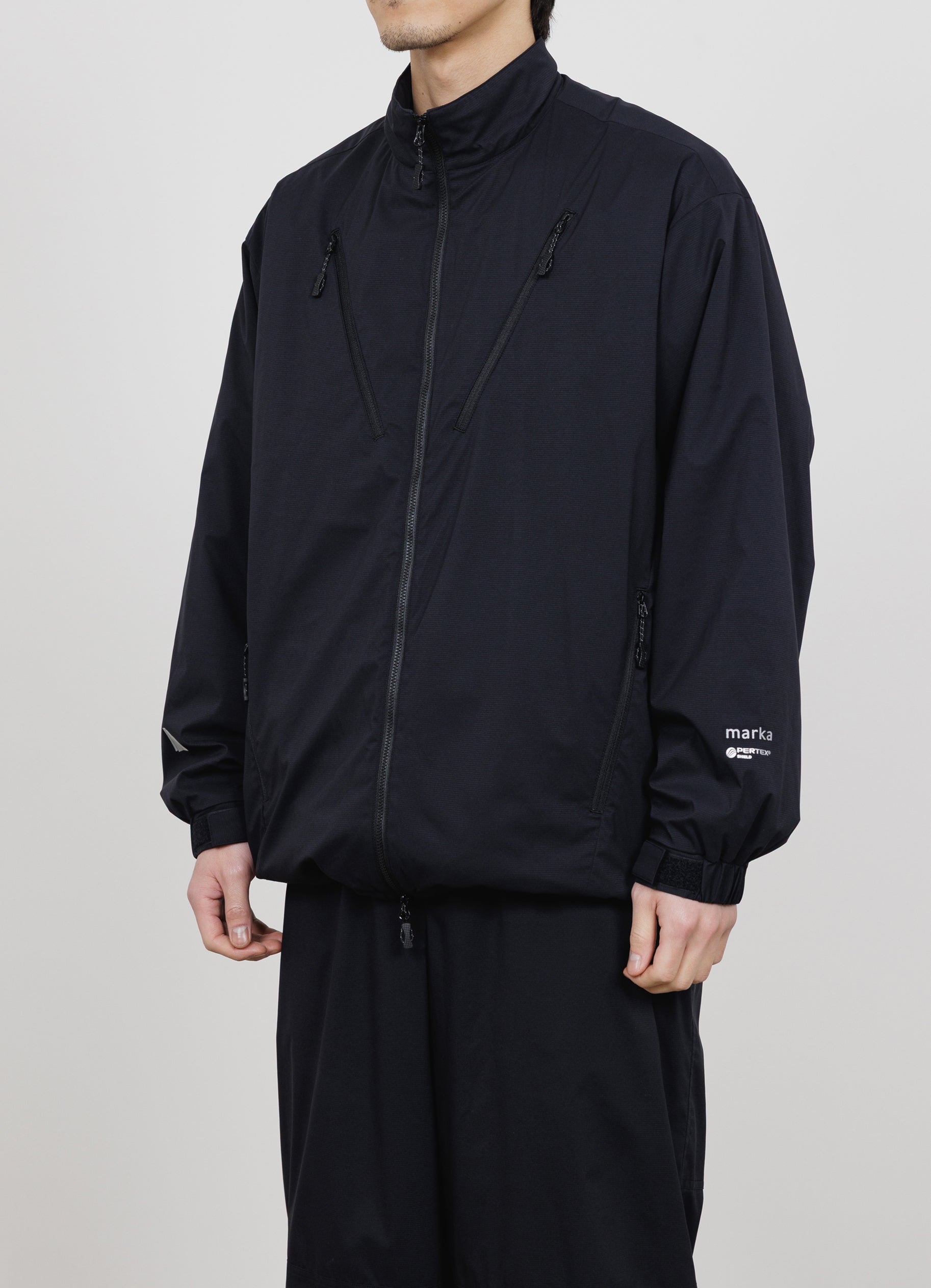 PUFFED TRAINING JACKET -Pertex 3-Layer Nylon Ripstop-