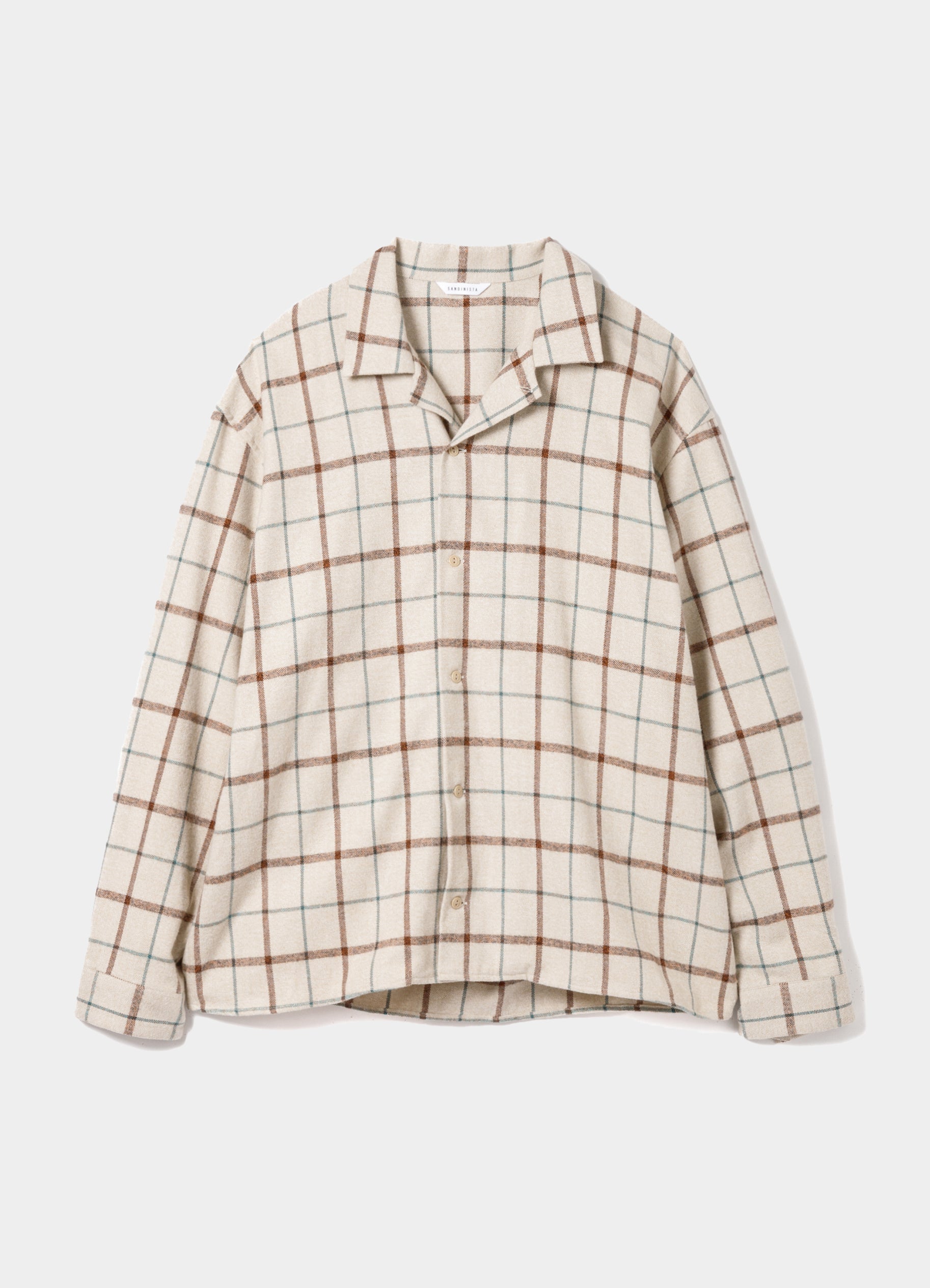 Semi-Double Check Shirt [60424WA04-TP]
