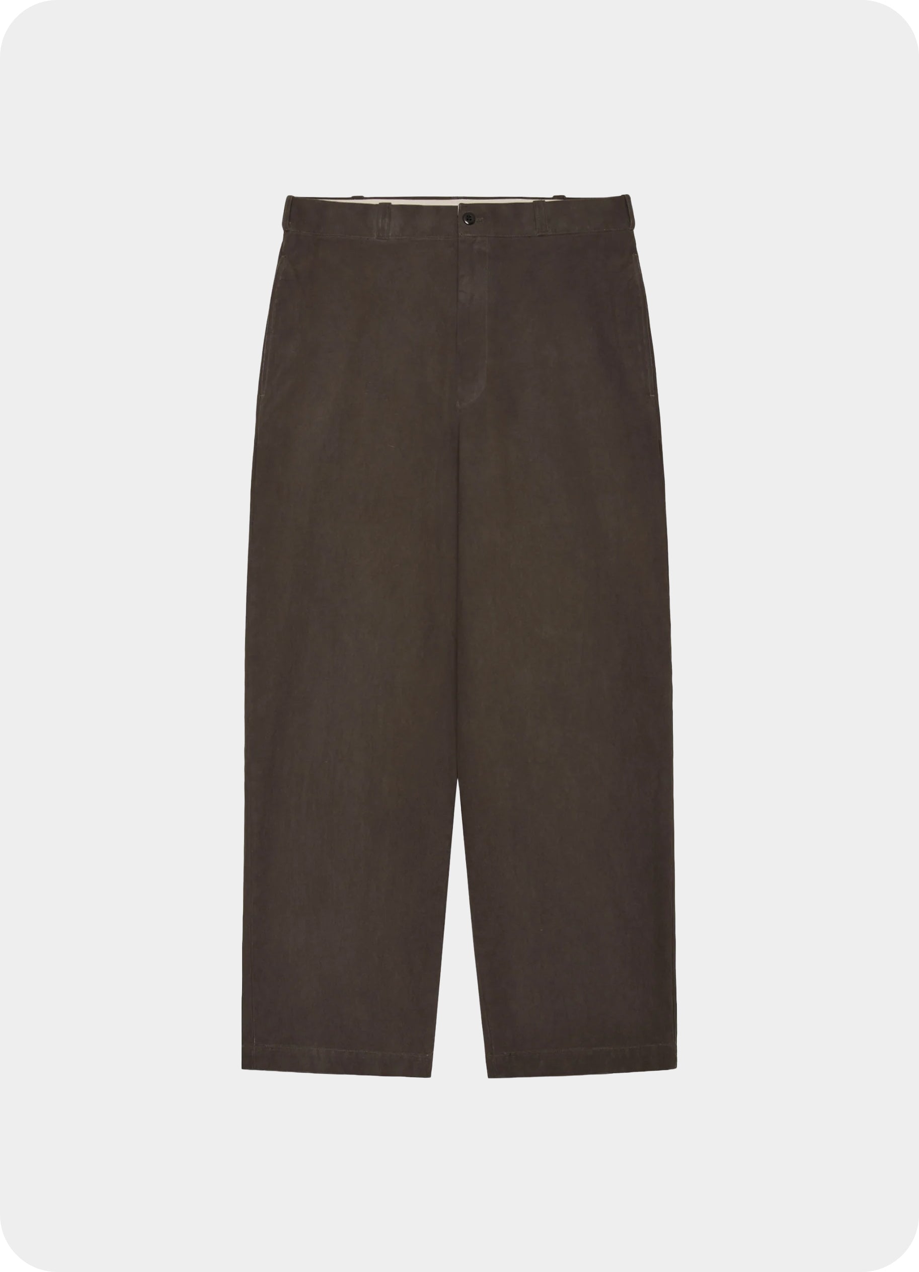 U.S. Army Chino Trousers -Organic Cotton Gabardine-[M26B15PT01C]