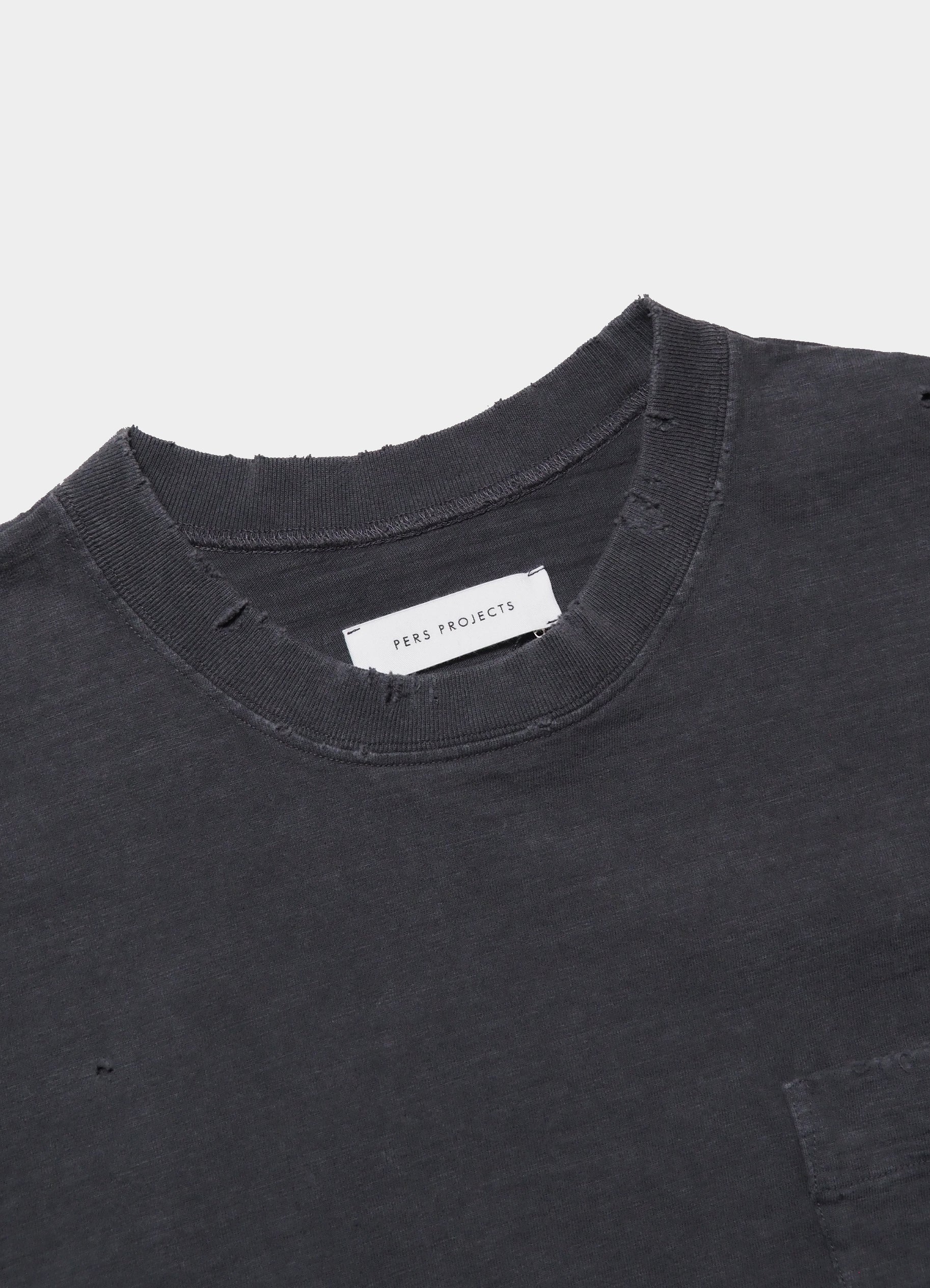HANSSON L/S POCKET TEE "ANTIQUE" <SALE>