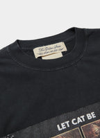 HARD SP加工20/-天竺ロンT(LET CAT BE) [RN31393137]